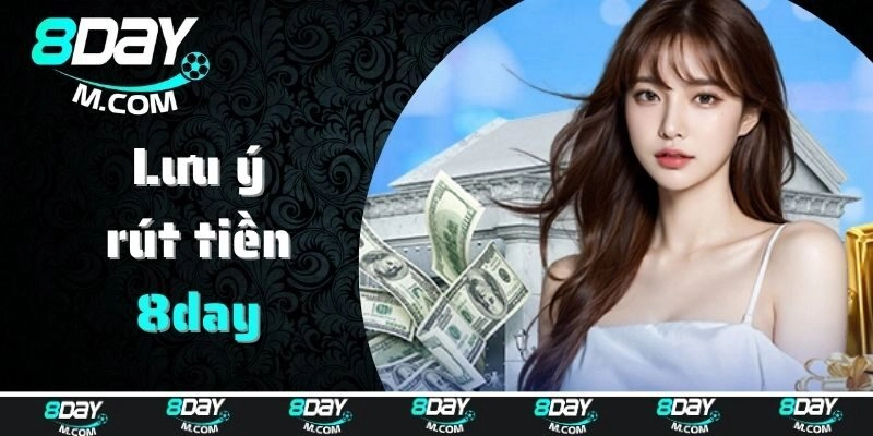 Những điều cần lưu ý khi bạn rút thưởng tại 8day